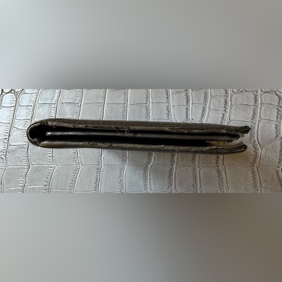 Fossil  Black Leather Card Holder - Picture 9 of 9